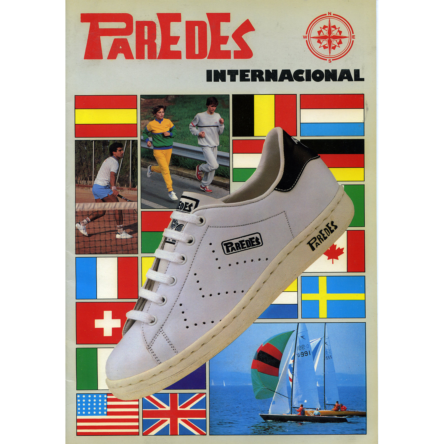 Anuncio primeras zapatillas Competición Paredes